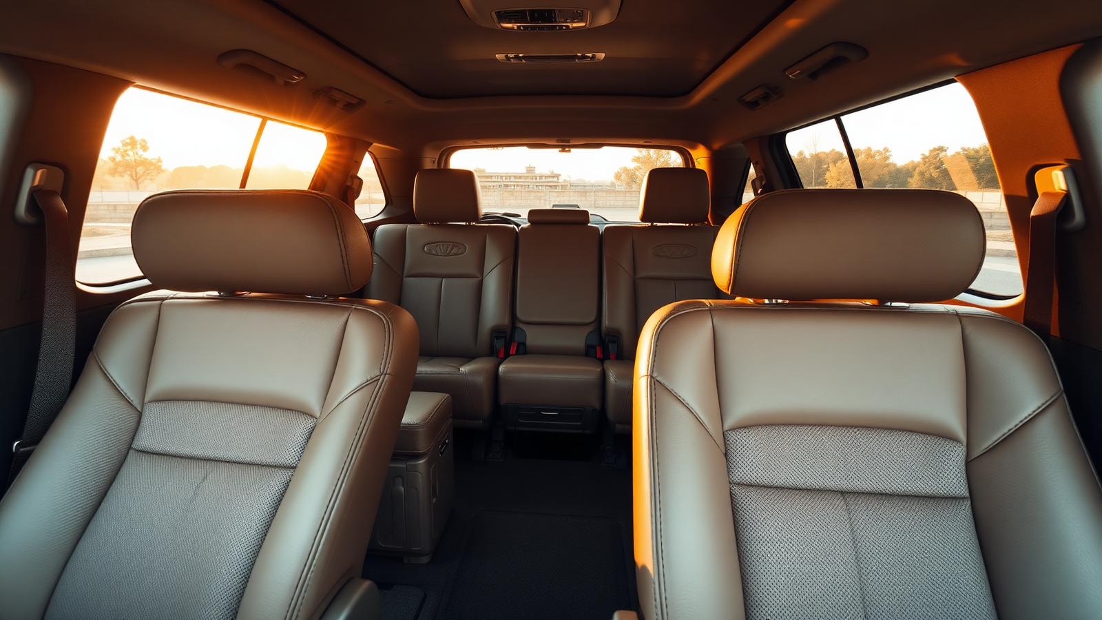 MUV interior