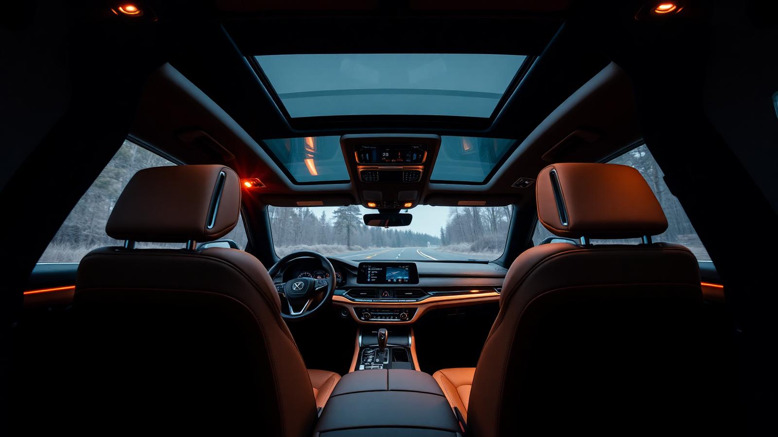 SUV interior